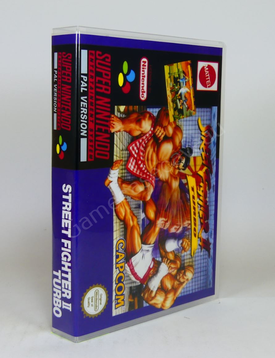 Street Fighter II Turbo - SNES Replacement Case