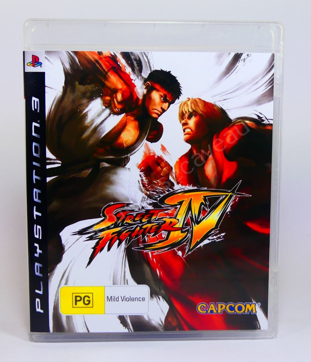 Street Fighter IV - PS3 Replacement Case