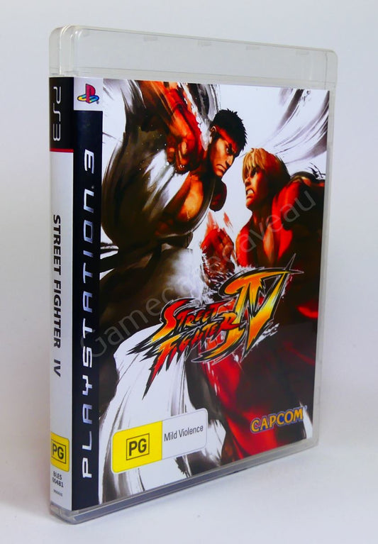 Street Fighter IV - PS3 Replacement Case