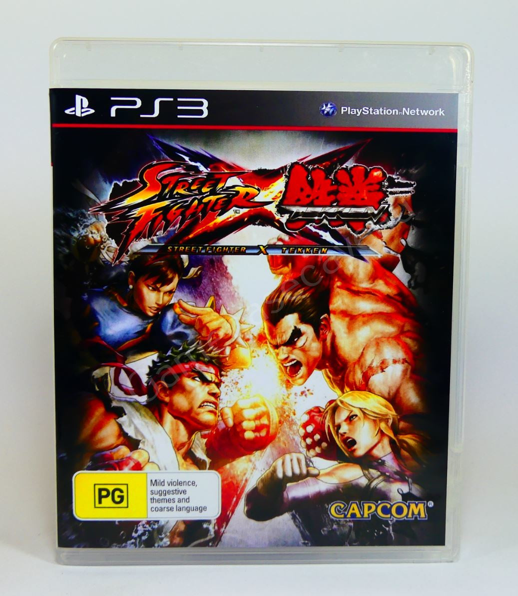 Street Fighter X Tekken - PS3 Replacement Case