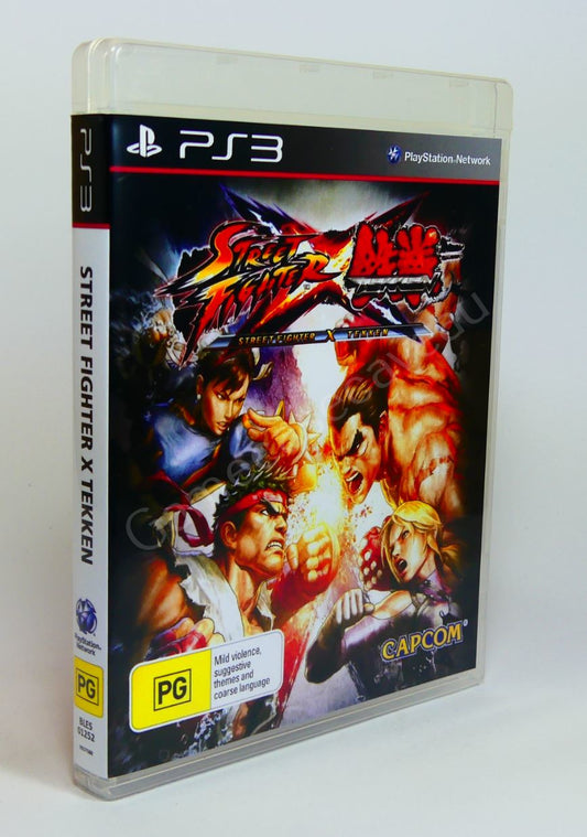 Street Fighter X Tekken - PS3 Replacement Case