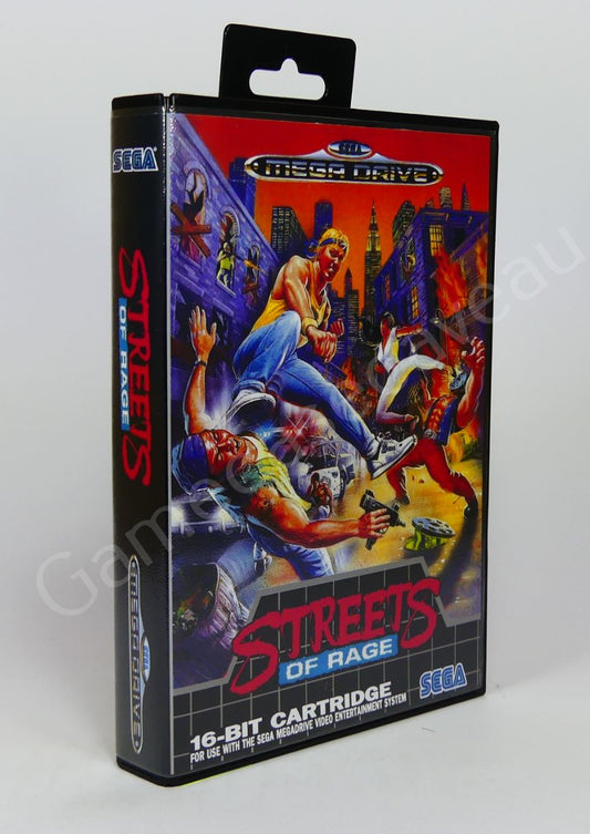 Streets of Rage - SMD Replacement Case