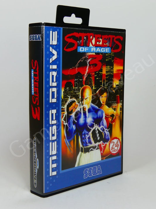 Streets of Rage 3 - SMD Replacement Case