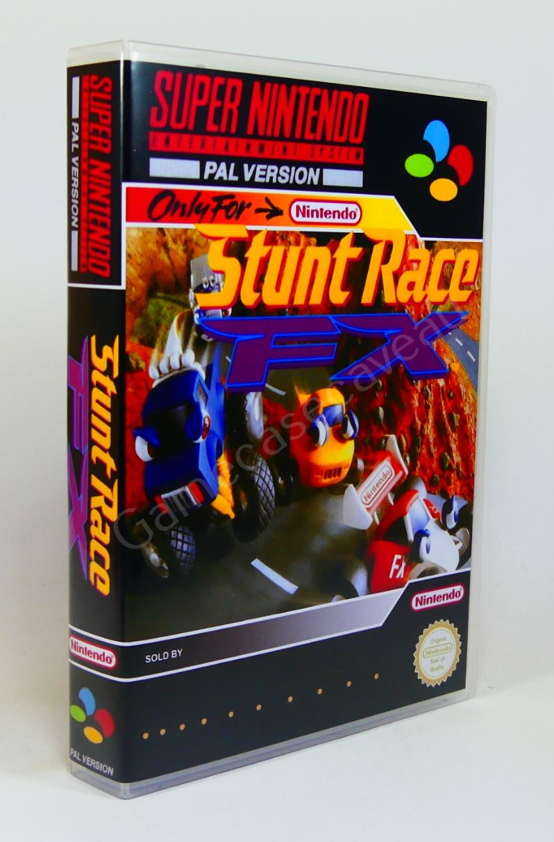 Stunt Race FX - SNES Replacement Case
