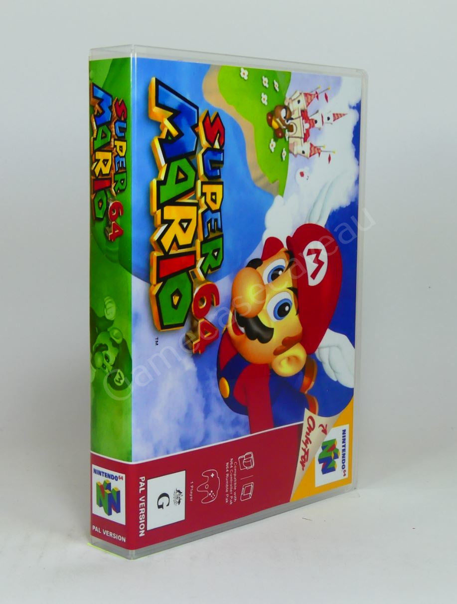 Super Mario 64 - N64 Replacement Case