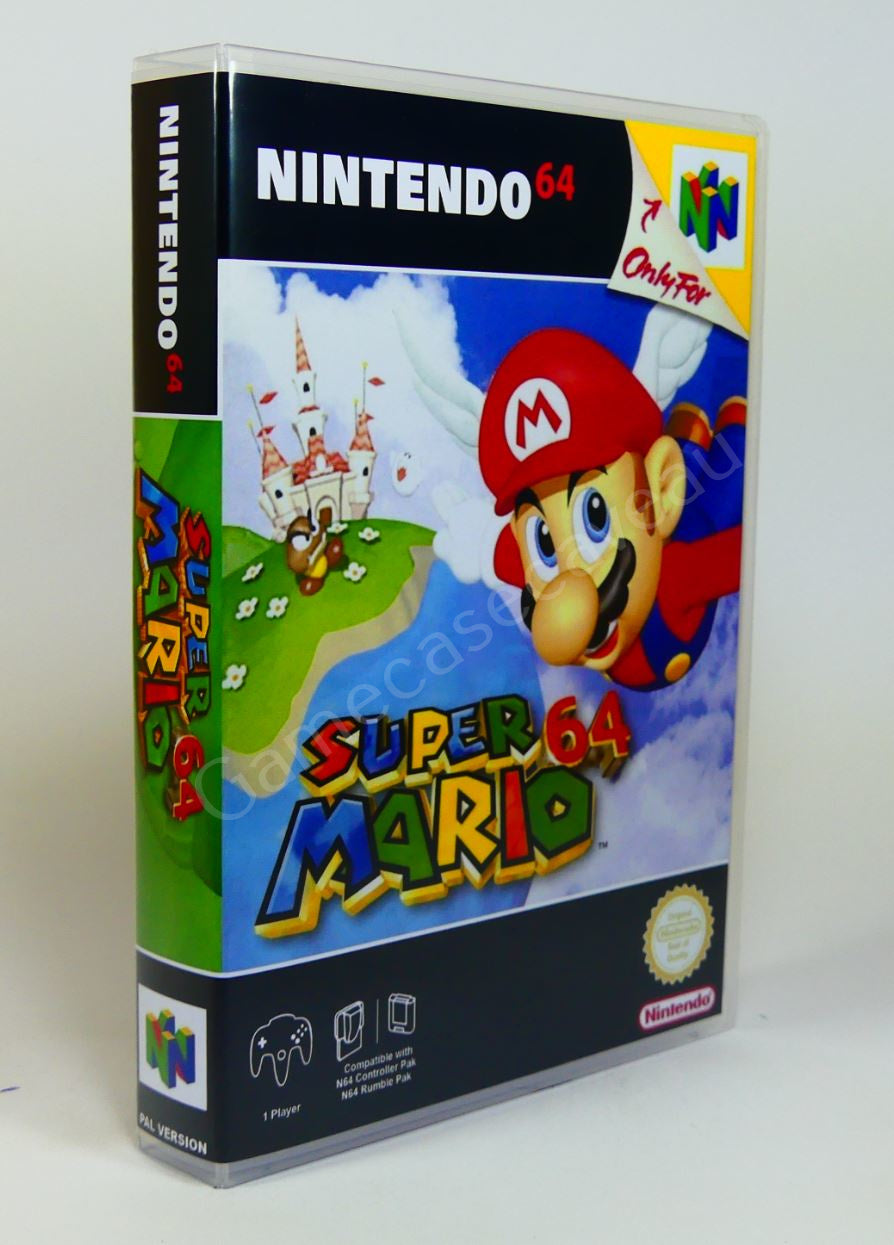 Super Mario 64 - N64 Replacement Case