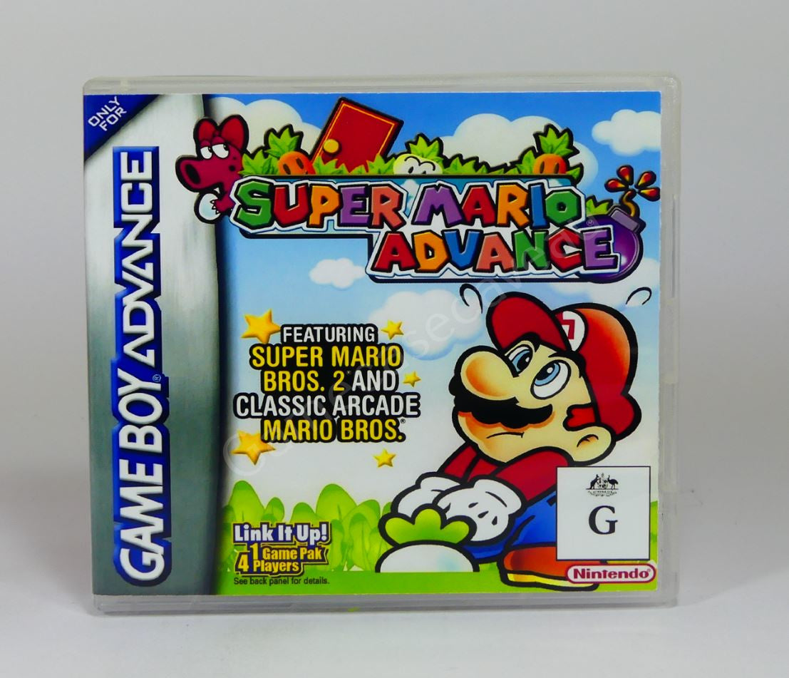 Super Mario Advance - GBA Replacement Case