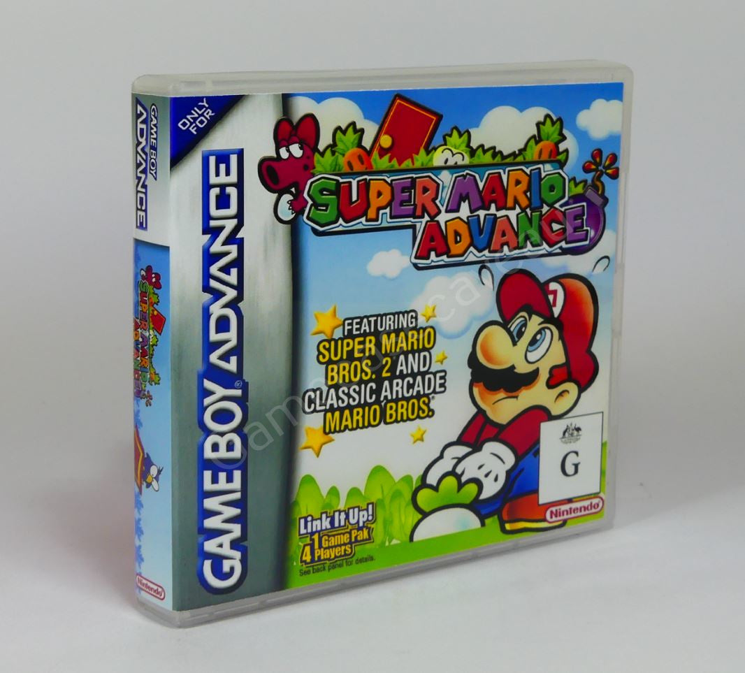 Super Mario Advance - GBA Replacement Case