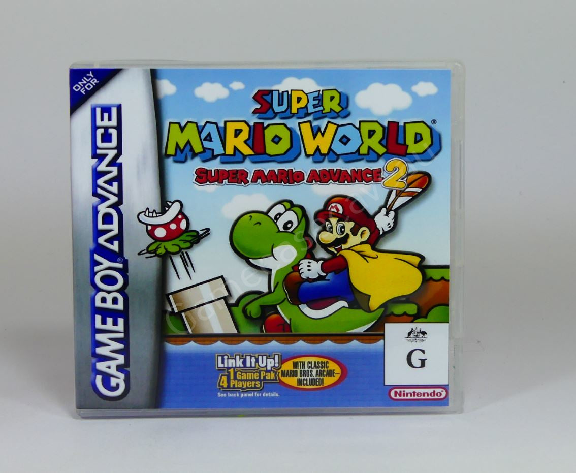 Super Mario Advance 2 Super Mario World - GBA Replacement Case