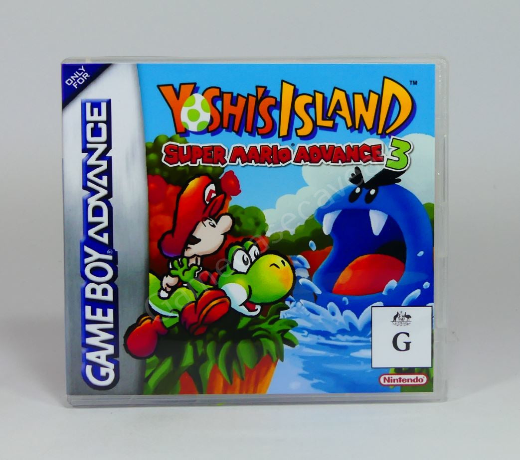 Super Mario Advance 3 Yoshi's Island - GBA Replacement Case