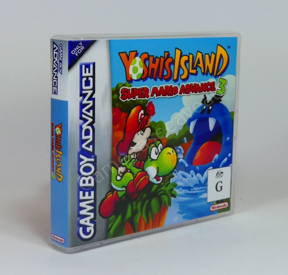 Super Mario Advance 3 Yoshi's Island - GBA Replacement Case