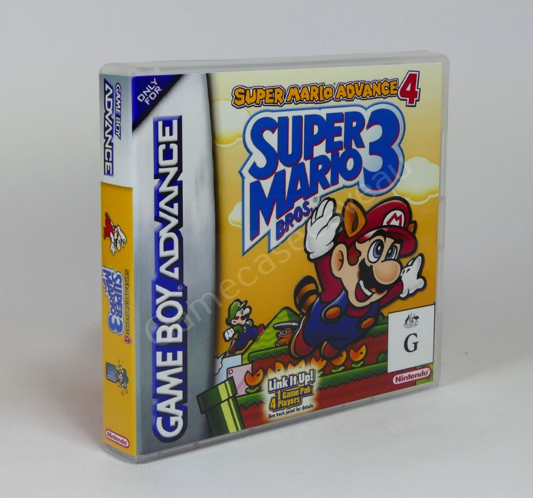 Super Mario Advance 4 Super Mario 3 - GBA Replacement Case