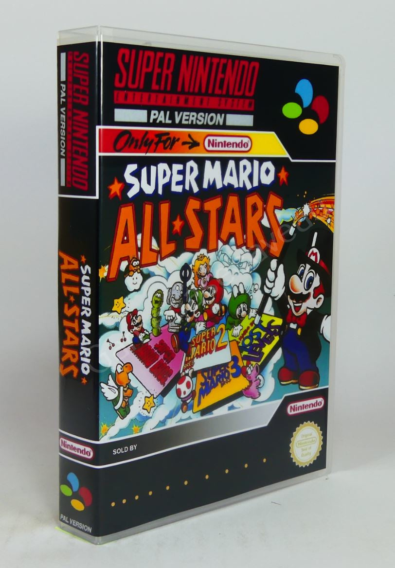 Super Mario All Stars - SNES Replacement Case