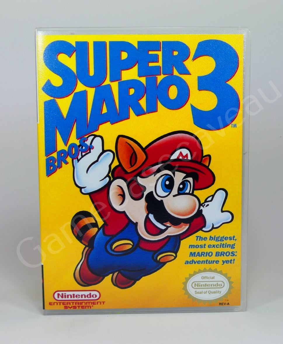 Super Mario Bros 3 - NES Replacement Case
