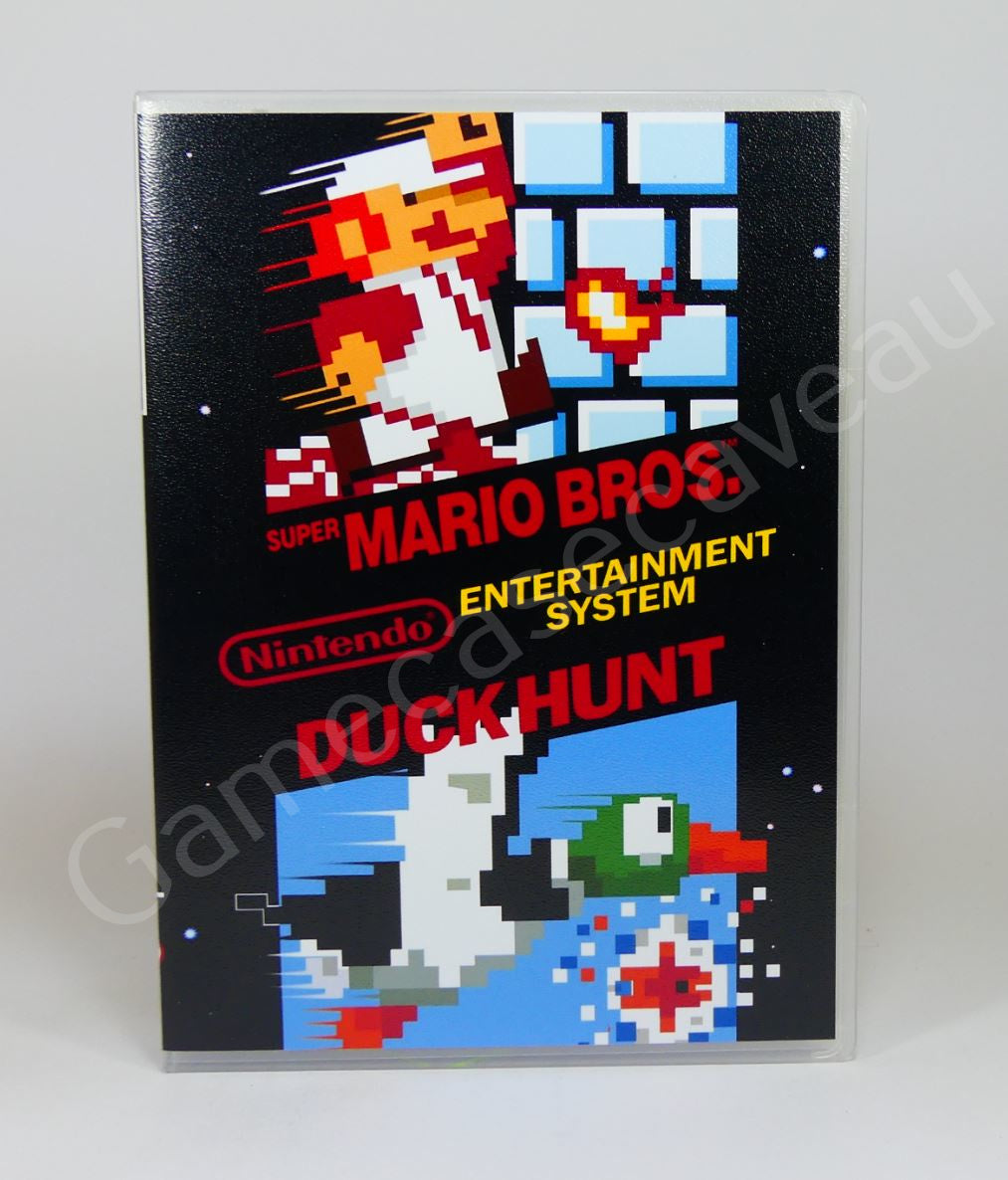 Super Mario Bros & Duck Hunt - NES Replacement Case