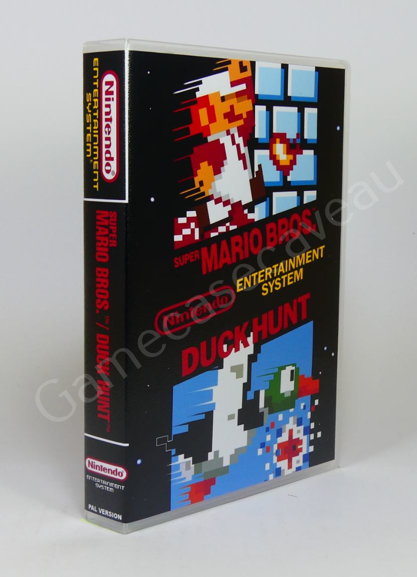 Super Mario Bros & Duck Hunt - NES Replacement Case