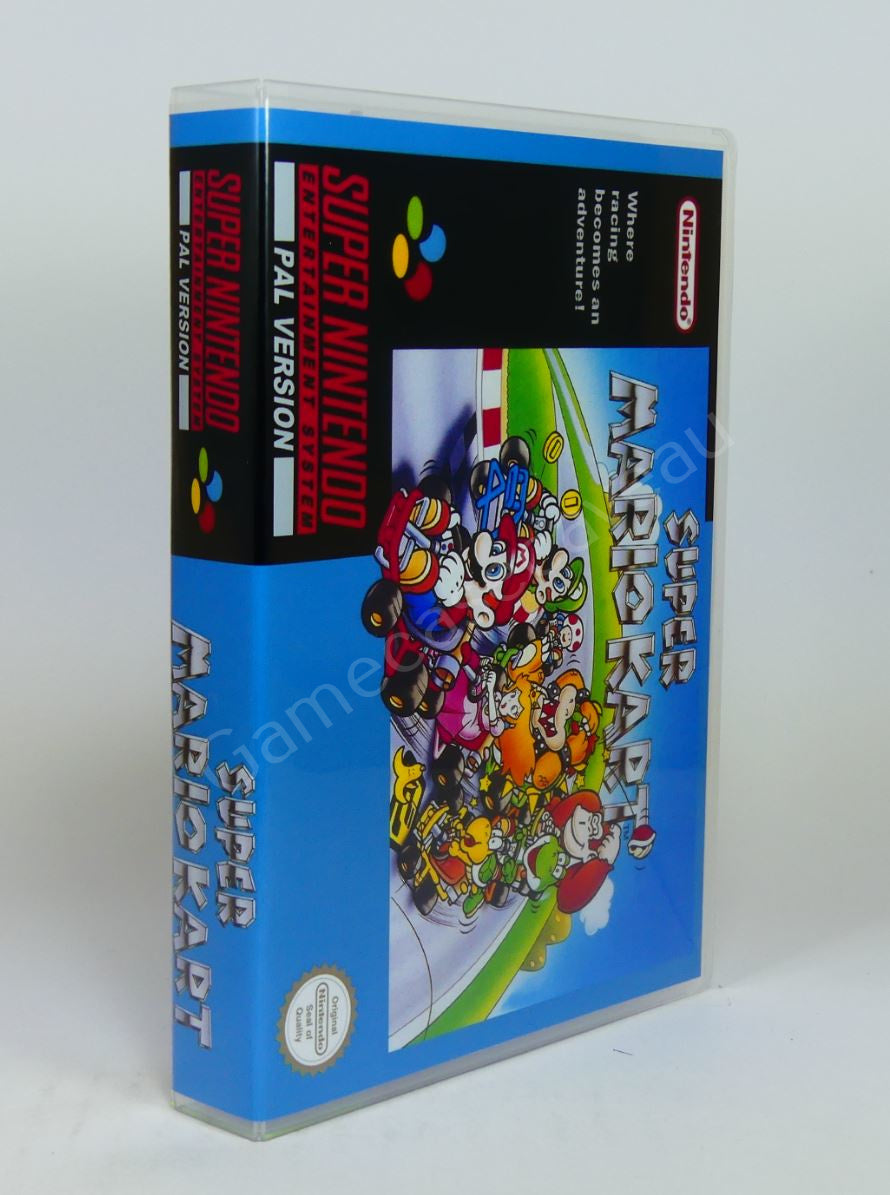 Super Mario Kart - SNES Replacement Case