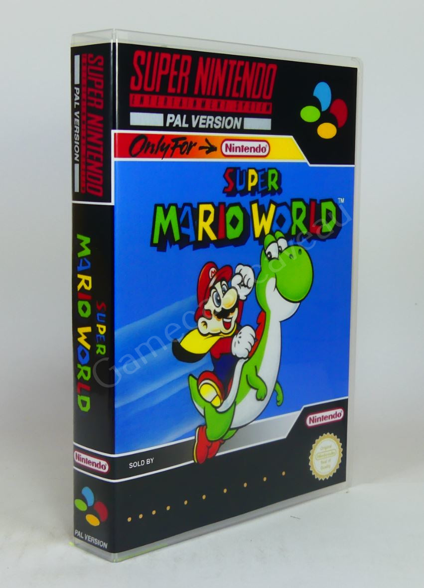 Super Mario World - SNES Replacement Case – GameCaseCaveAU