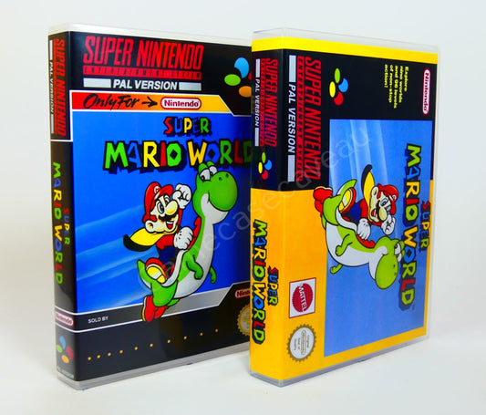 Super Mario World - SNES Replacement Case