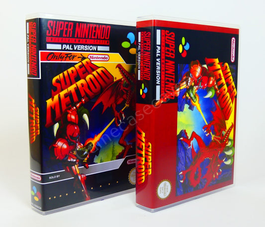 Super Metroid - SNES Replacement Case