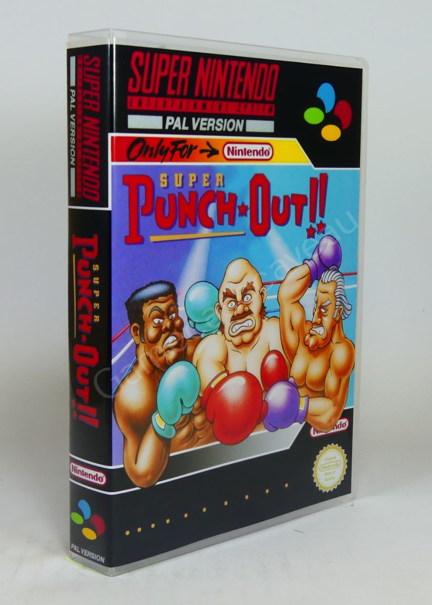 Super Punch Out - SNES Replacement Case