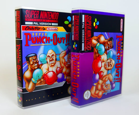 Super Punch Out - SNES Replacement Case