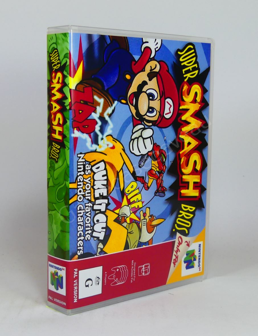 Super Smash Bros - N64 Replacement Case