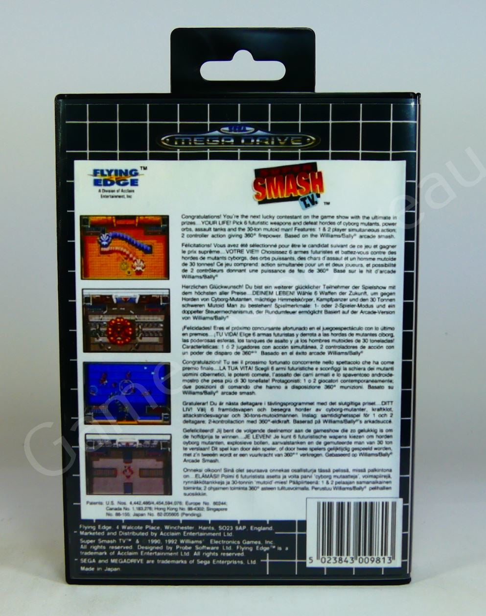 Super Smash TV - SMD Replacement Case