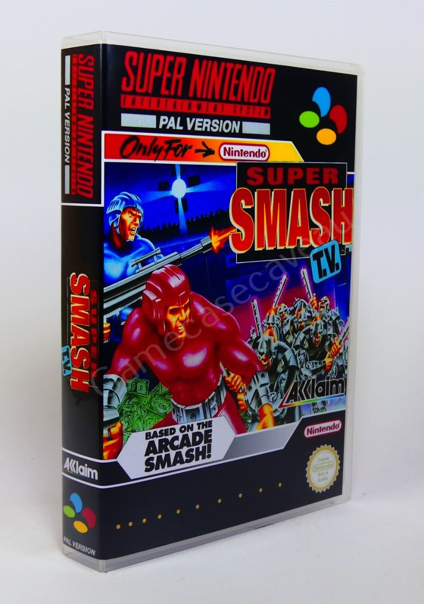 Super Smash TV - SNES Replacement Case