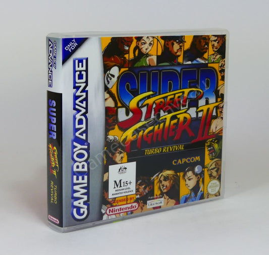 Super Street Fighter II Turbo Revival - GBA Replacement Case