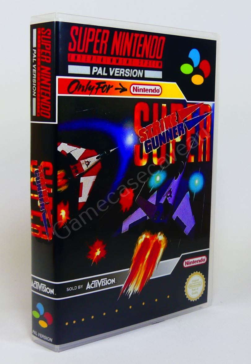 Super Strike Gunner - SNES Replacement Case