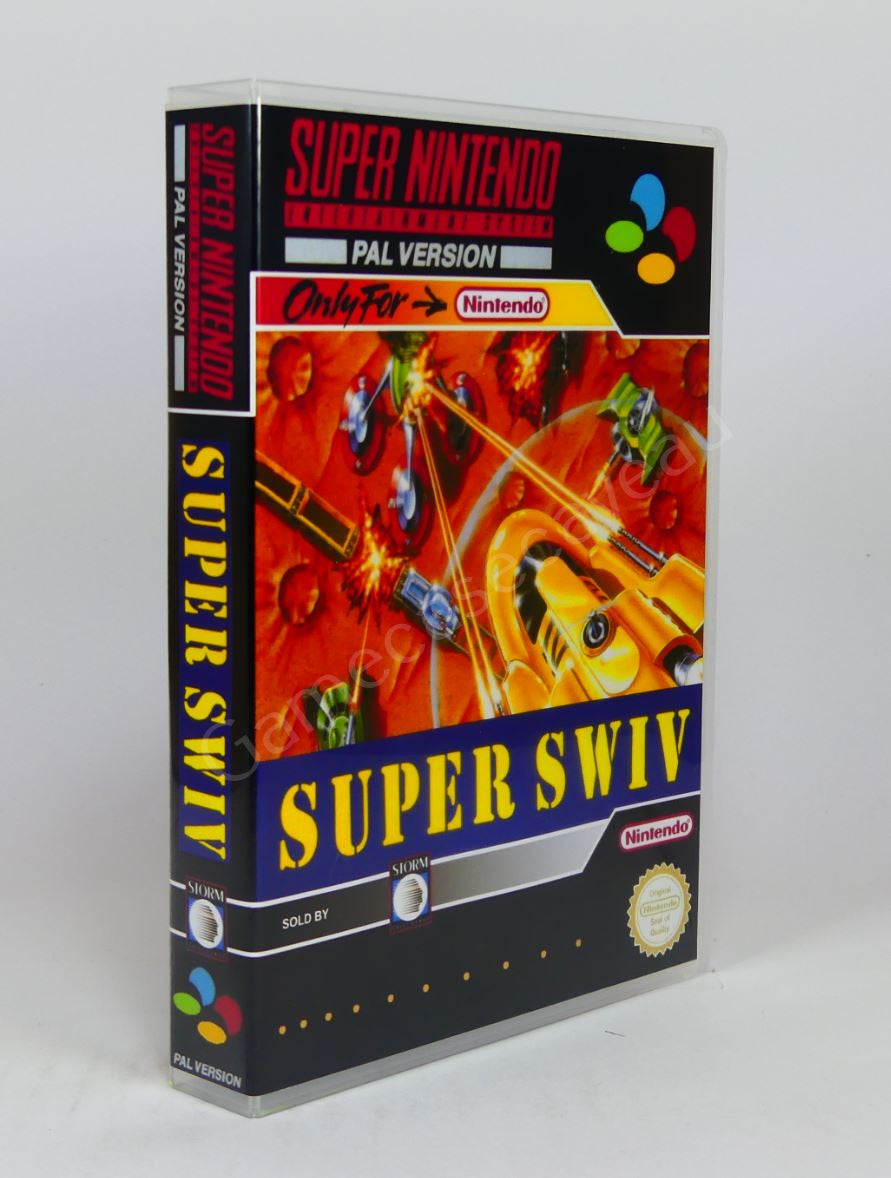 Super Swiv - SNES Replacement Case