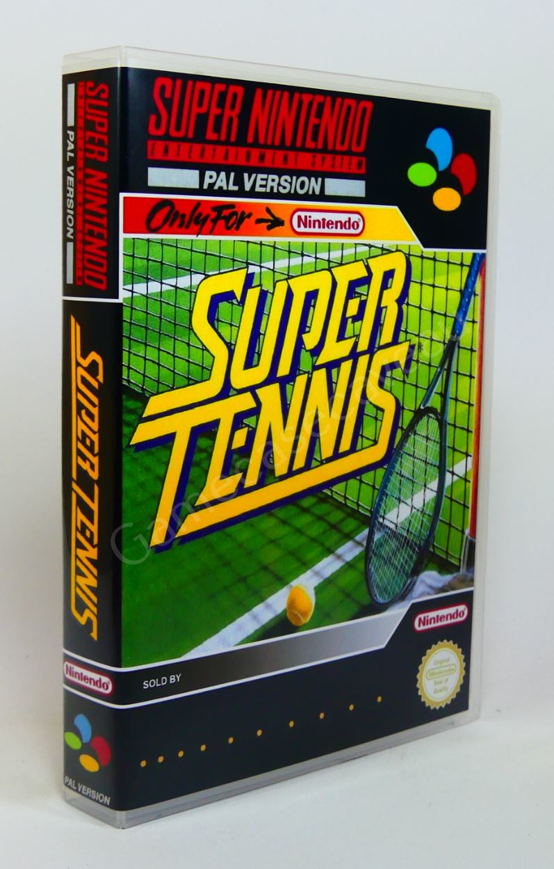 Super Tennis - SNES Replacement Case