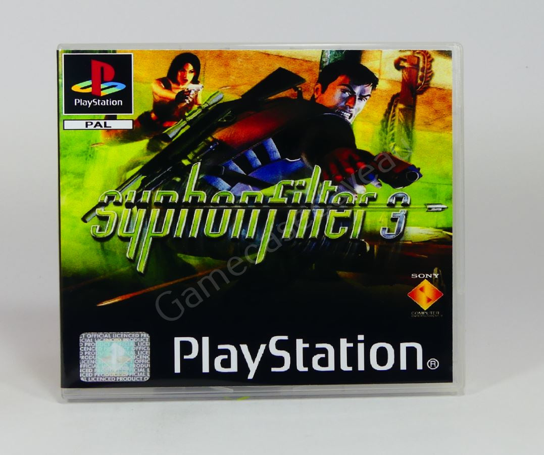 Syphon Filter 3 - PS1 Replacement Case