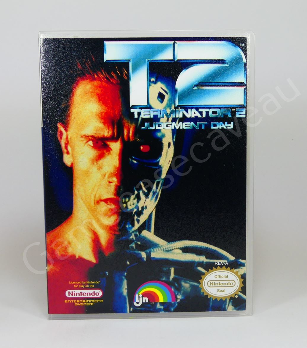 T2 Terminator 2 Judgement Day - NES Replacement Case