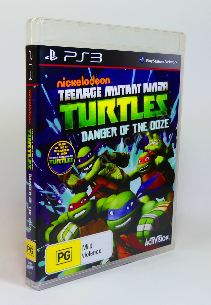 TMNT Danger of the Ooze - PS3 Replacement Case