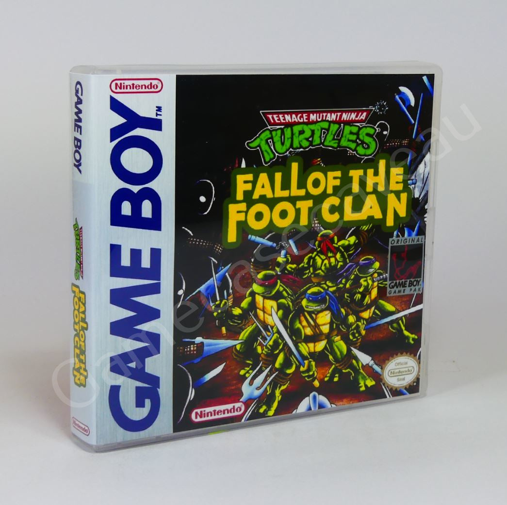 TMNT Fall of the Foot Clan - GB Replacement Case – GameCaseCaveAU