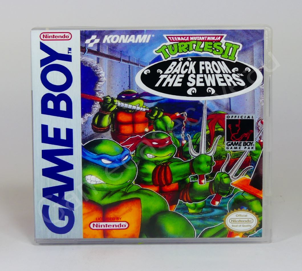 TMNT II Back From the Sewers - GB Replacement Case