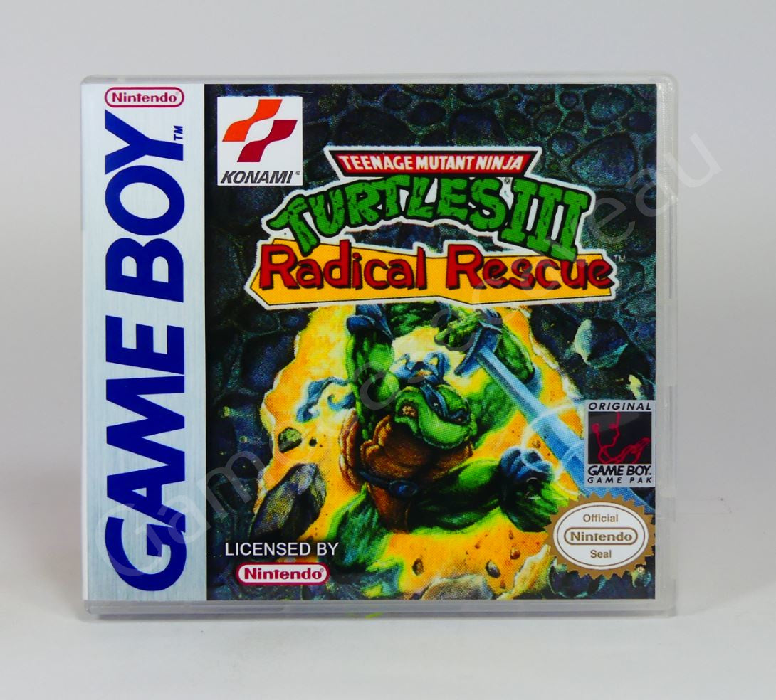 TMNT III Radical Rescue - GB Replacement Case