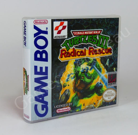 TMNT III Radical Rescue - GB Replacement Case