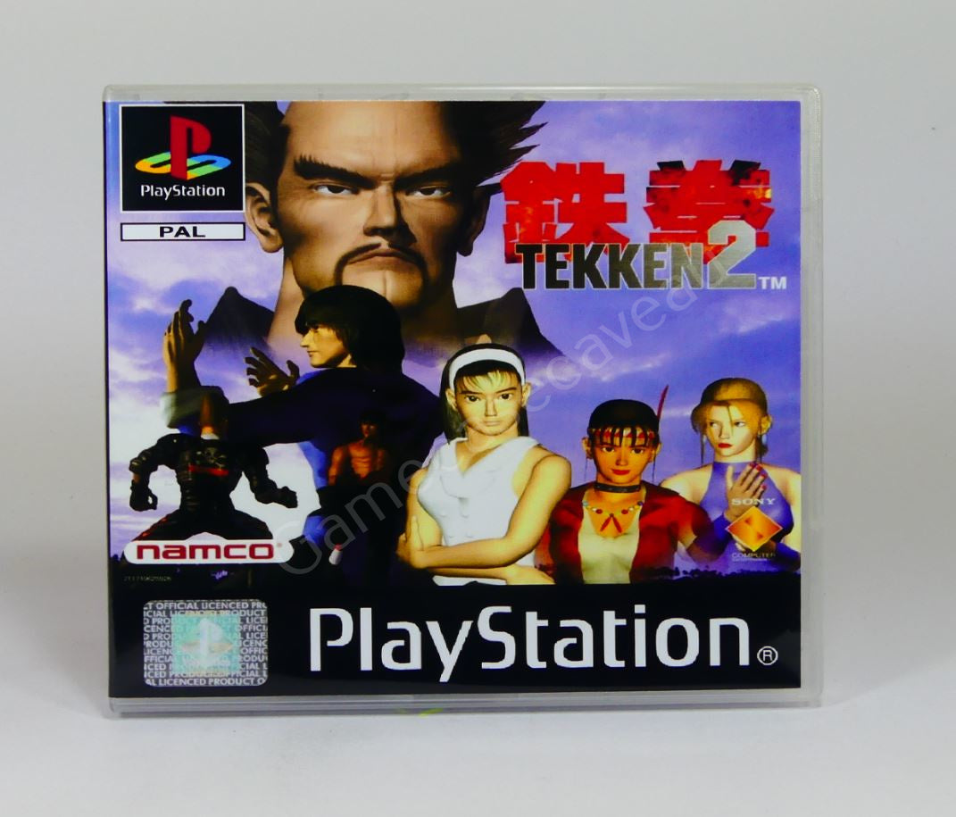 Tekken 2 - PS1 Replacement Case