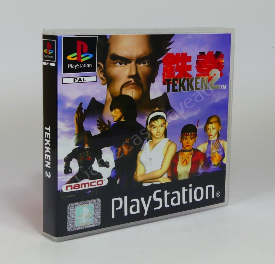 Tekken 2 - PS1 Replacement Case