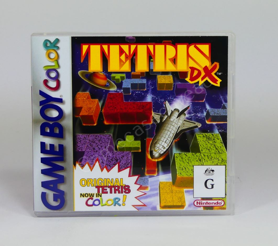 Tetris DX - GBC Replacement Case