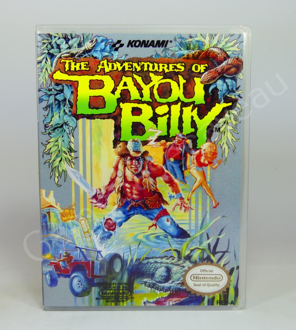 The Adventures of Bayou Billy - NES Replacement Case