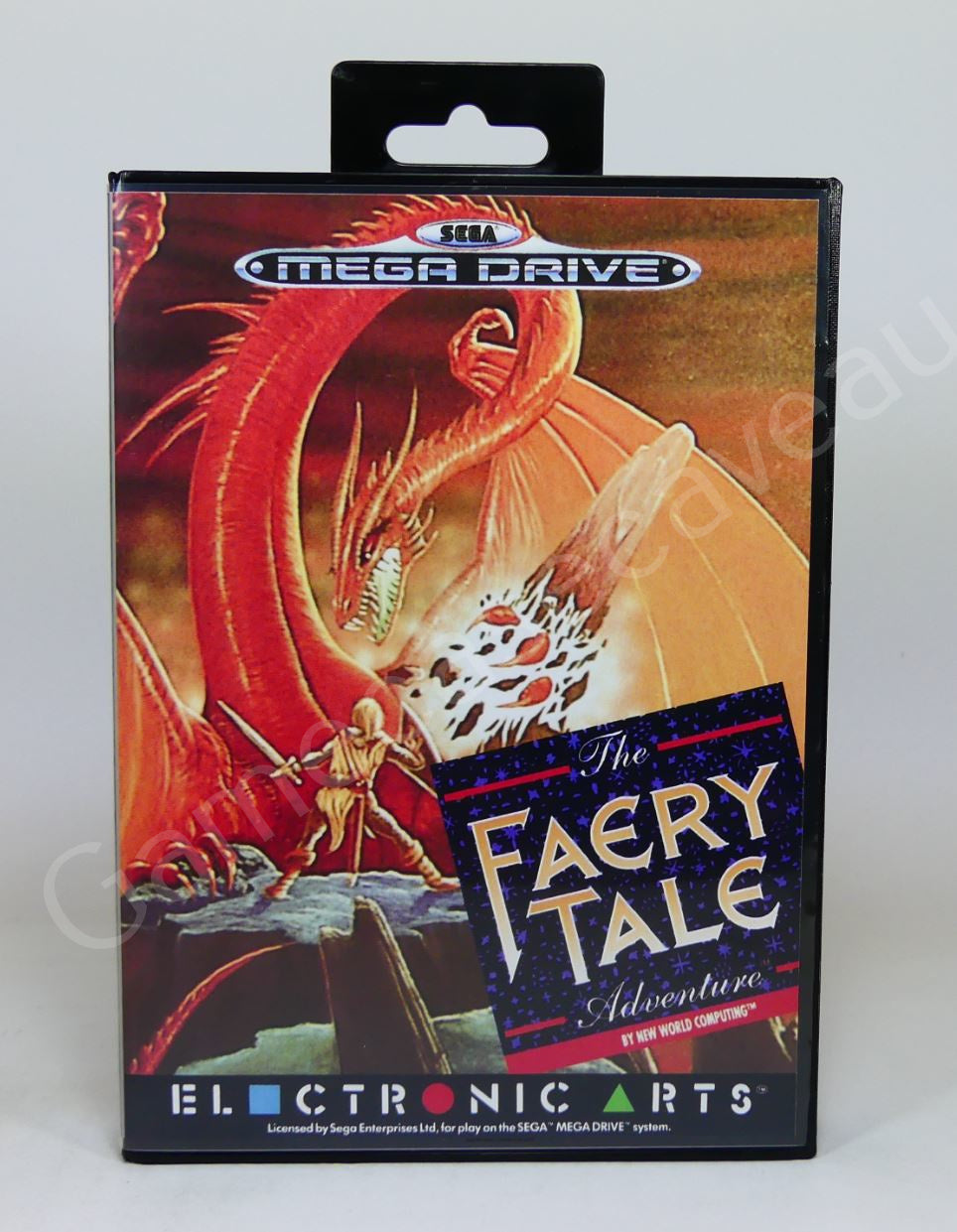 The Faery Tale Adventure - SMD Replacement Case – GameCaseCaveAU