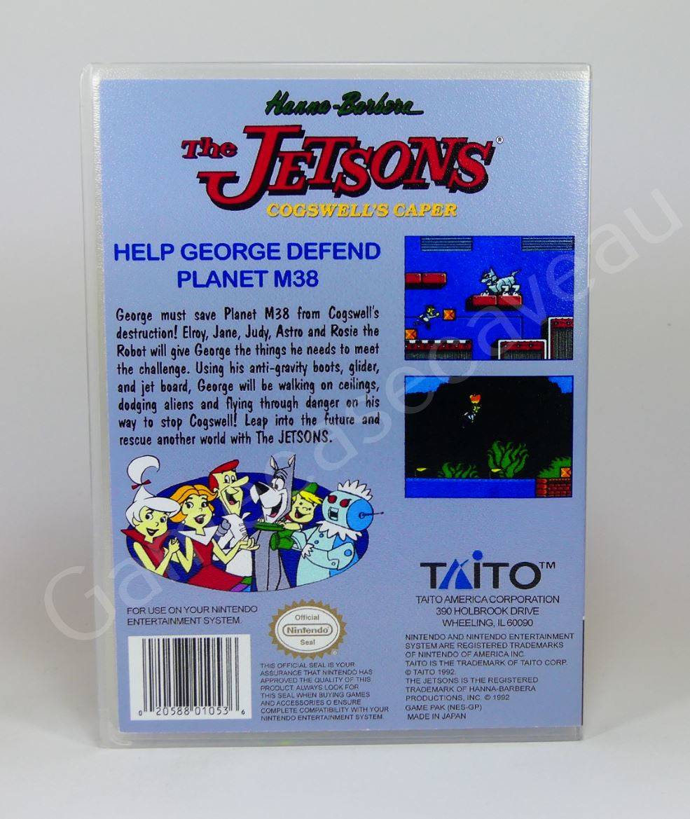 The Jetsons Cogswell's Caper - NES Replacement Case