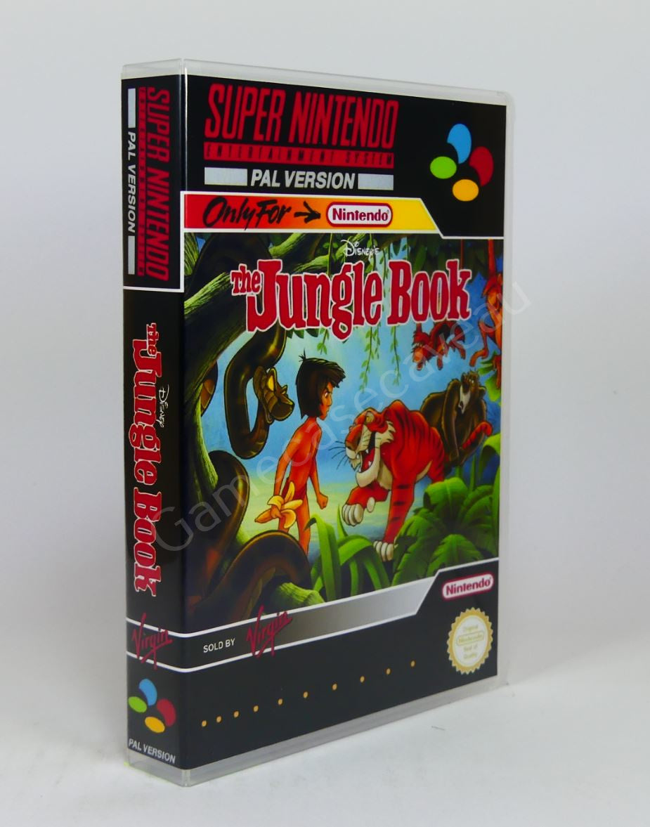 The Jungle Book - SNES Replacement Case