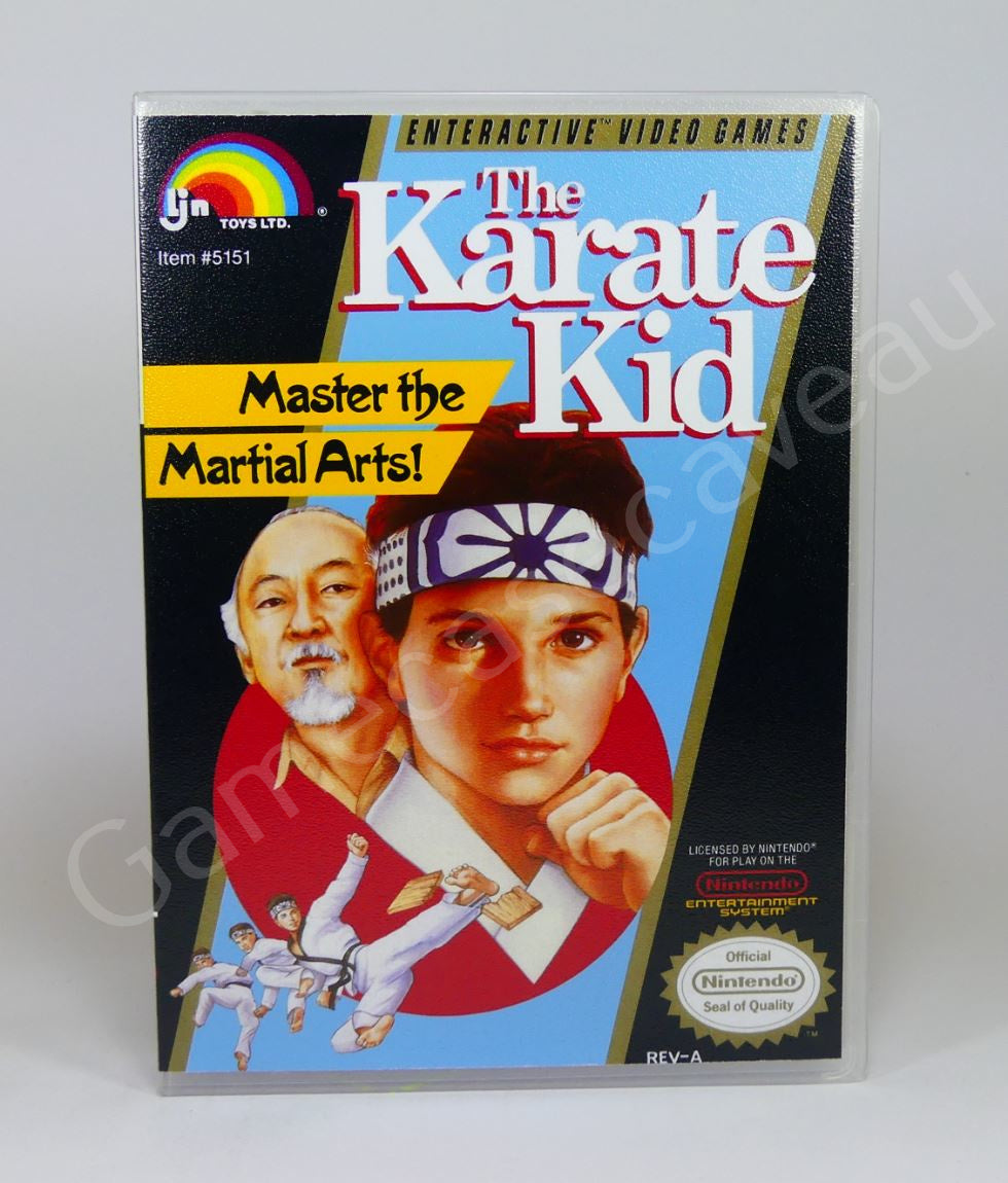 The Karate Kid - NES Replacement Case