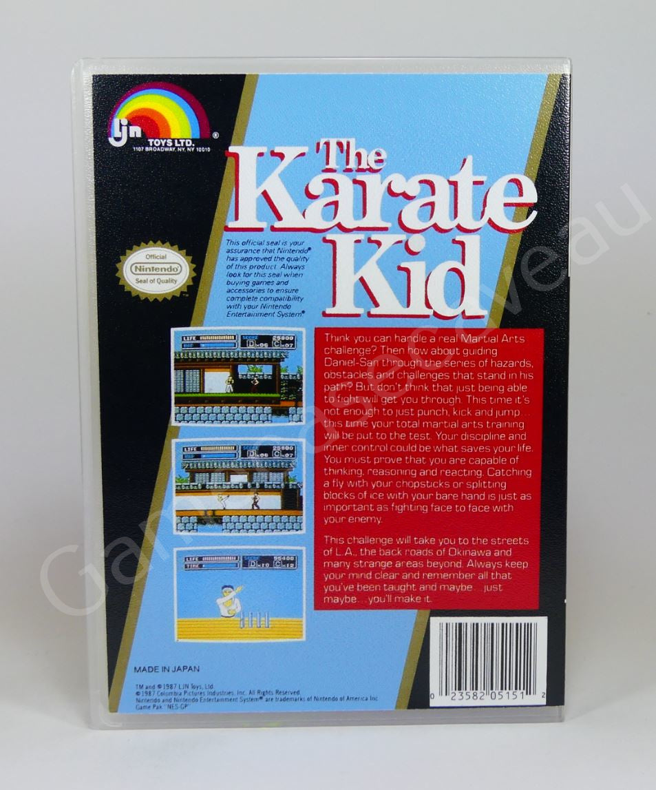 The Karate Kid - NES Replacement Case