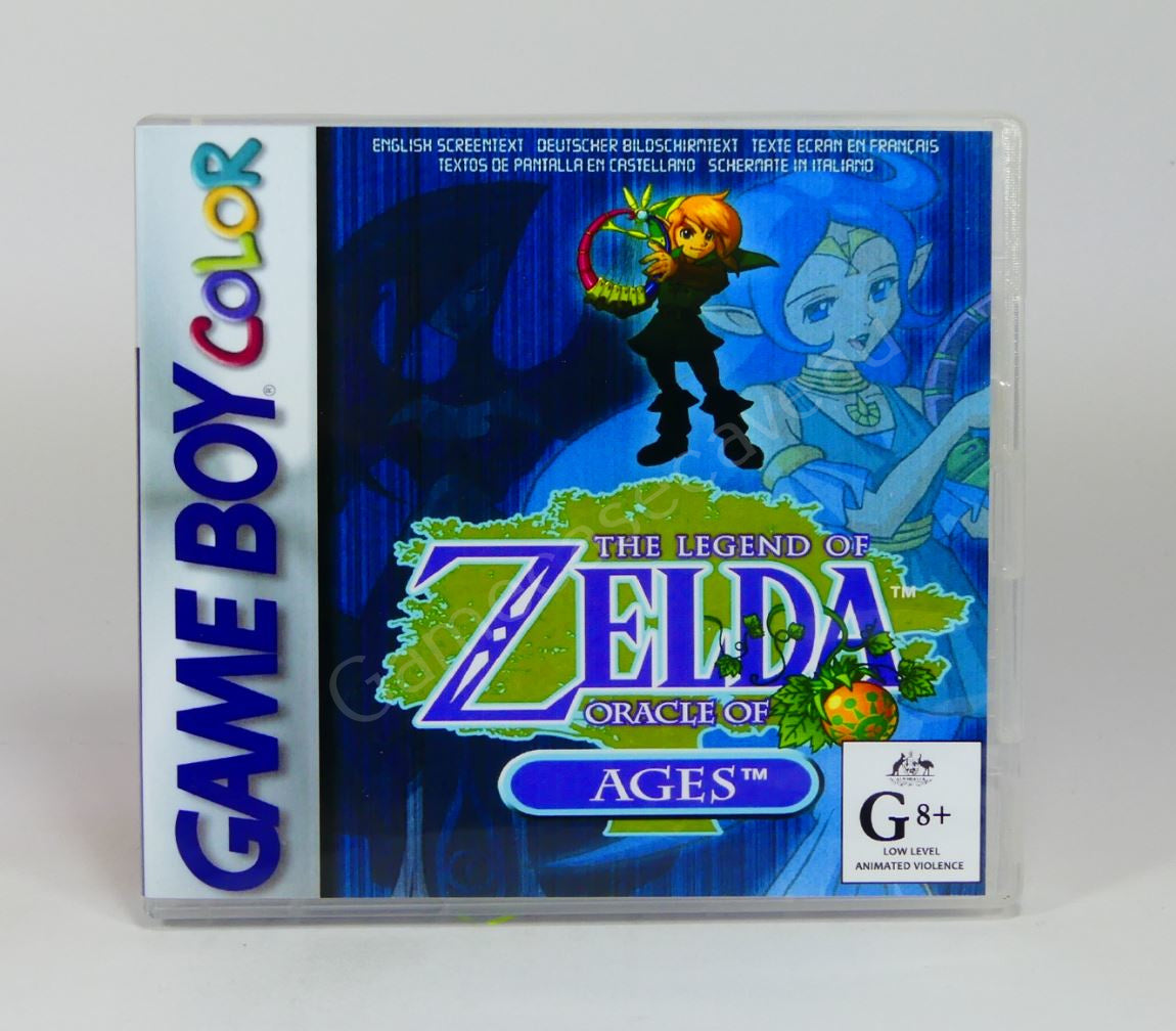 The Legend of Zelda Oracle of Ages - GBC Replacement Case